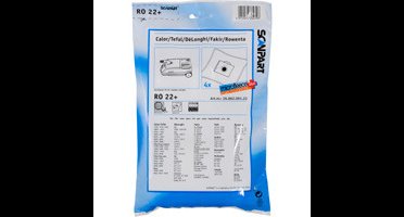 Stofzak RB01-33 Micro+ - 4 stuks - Hoogwaardige microfilter stofzuigerzakken