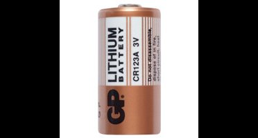Lithium CR123A Fotobatterij 3V