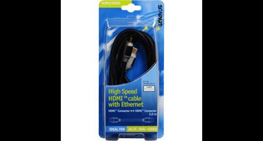HDMI kabel High Speed met Ethernet 3.0 meter