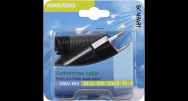 CRP136 laad-/netsnoer met eurostekker