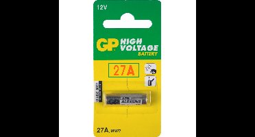 High Voltage 27A Wegwerpbatterij Alkaline