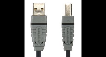 USB 2.0 kabel A male naar B male 5 meter