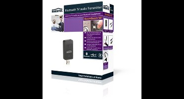 BoomBoom 50 Bluetooth Audio Transmitter voor TV naar Draadloze Hoofdtelefoon
