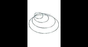 Metalen ring - 30 cm