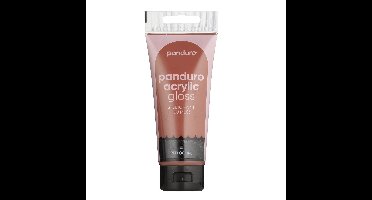 Panduro acrylverf glans - 100 ml - okerrood