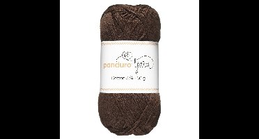 Panduro garen Cotton 8/4 - donkerbruin