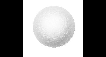 Piepschuim bal - 10 cm