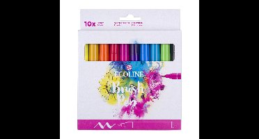 Ecoline Brush Pen set - 10 stuks - primair