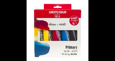 Amsterdam acrylverf set - 120 ml - primair
