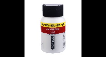 Amsterdam acrylverf - 600 ml - titaanwit 105