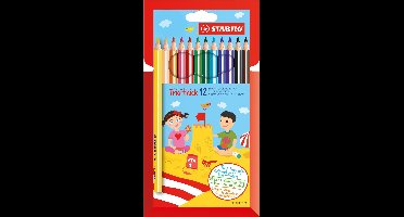 STABILO Trio Dik kleurpotloden - 12 stuks