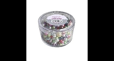 Glaskralen - 130 gram - heldere mix