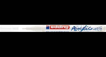edding 5500 acrylic marker - 0,7 tot 1 mm - wit