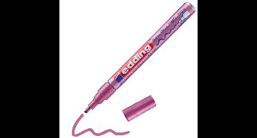edding 751 lakmarker - glans - 1 tot 2 mm - roze metallic