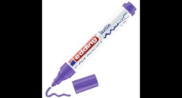 edding 4500 textile pen - 2 tot 3 mm - neon violet