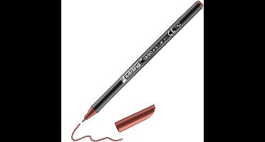 edding 1200 colour pen - 1 mm - bruin