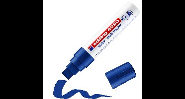 edding 4090 chalk marker - blokpunt - 4 tot 15 mm - blauw