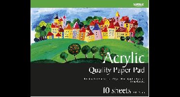 Panduro acrylblok - 10 vel