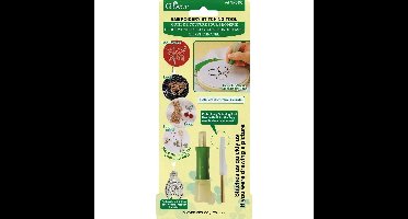 Clover punch borduur tool