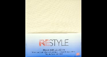 monks punch stof - 52x62 cm ecru