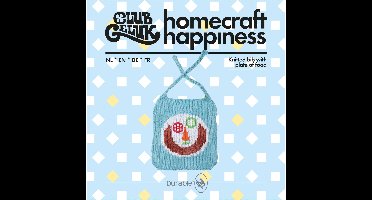 pakket club geluk - gebreide slab met bord