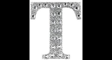 Strass sticker - T