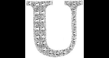 Strass sticker - U /Ü