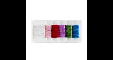 Elastisch sierraaddraad - 5 meter - 6 stuks