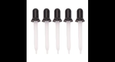 Plastic pipetten - 5 stuks