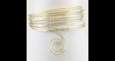 Aluminium wire - 2 mm - pearl