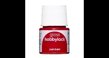 Hobbylak glans - 45 ml - donkerrood