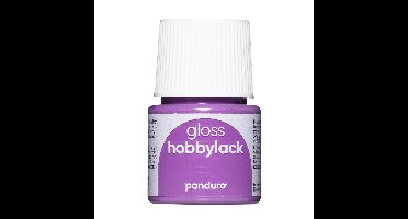 Hobbylak glans - 45 ml - lila