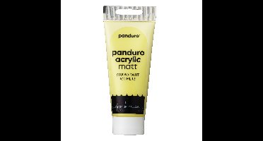 Panduro acrylverf mat - 100 ml - citroengeel