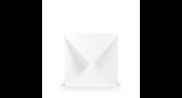 Enveloppen vierkant - 5 stuks - wit