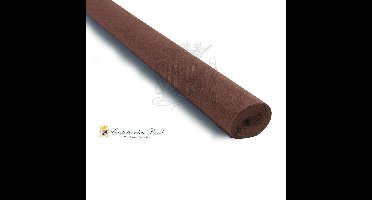 Crêpepapier - luxe kwaliteit - bruin