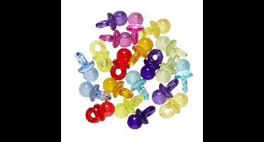 Kunststof kralen - 20 stuks - fopspenen