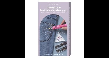 Rhinestone hot applicator + 2400 strass steentjes