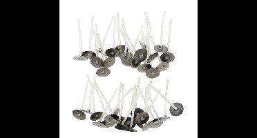 Kaarsenlont staand - 50 stuks - 4 cm