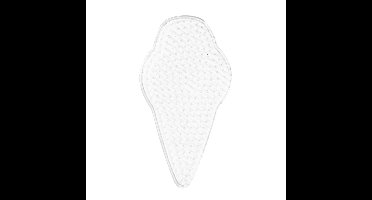 Panduro strijkkralen - onderplaat ijshoorntje