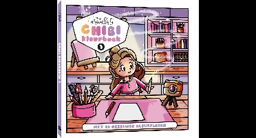 Kleurboek - CreaChick Chibikleurboek 1