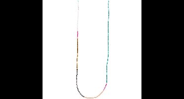 Mix It Up - kralen ketting 65 cm - goudkleurig