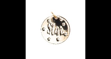 Mix It Up - hanger"star"17 mm - goudkleurig