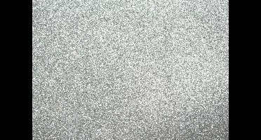 Kangaro - glitterkarton - 50x70 cm - zilver