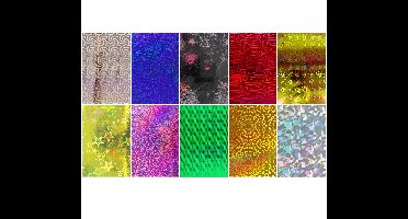 Kangaro - holografisch karton - A4 - 10 vellen - #2