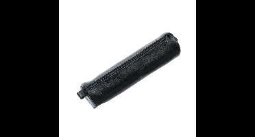 Etui Alassio genuine leather - 21x6 cm - zwart