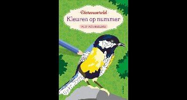 Kleurboek - Kleuren op nummer - Dierenwereld