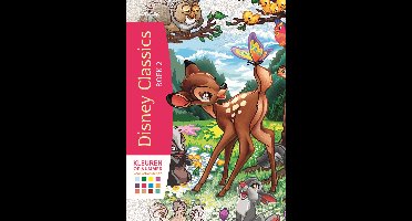 Kleurboek - Kleuren op nummer voor volwassenen - Disney Classics 2