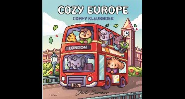 Kleurboek - Comfy Kleurboek - Cozy Europe