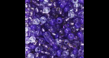 Rocailles - 6/0 - mix lila