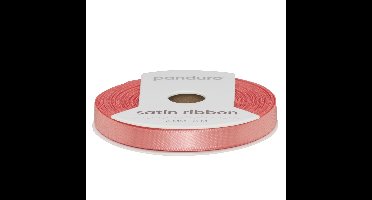 Satijnlint - 6 mm - koraalroze